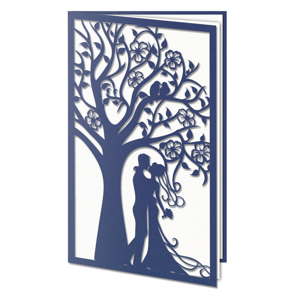 весільні запрошення купити, весільні запрошення з лазерною висічкою, свадебные приглашения в синем цвете, запрошення на весілля в синьому кольорі